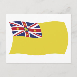 Carte postale Niue Flag