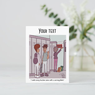 Carte postale Niveau de patience