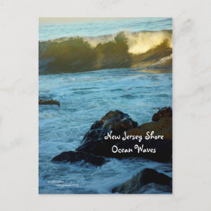 Carte postale NJ Shore Ocean Waves