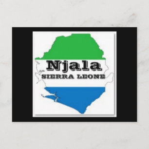 Carte Postale No1 SIERRA LEONE T-SHIRT ET ETC