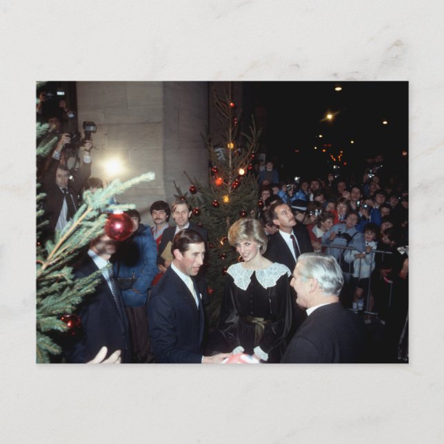 Carte Postale No.12 TRH Le Prince et Princesse de Galles Manches (Devant)