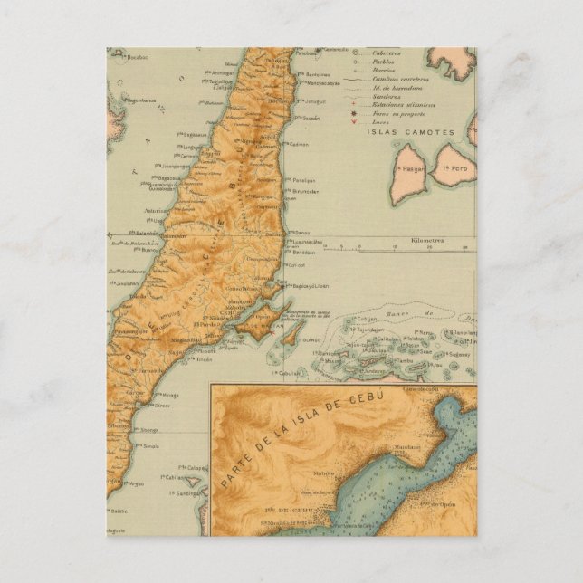 Carte Postale No 22 Cebu (Devant)