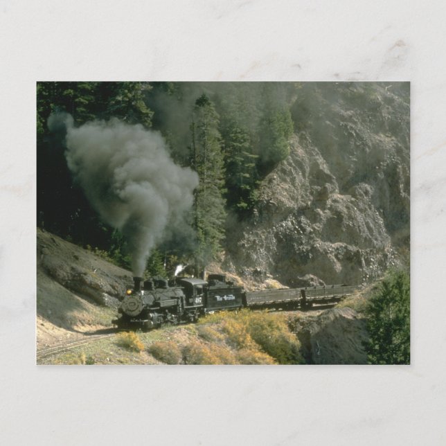 Carte Postale No. 497 rondes Courbe fantôme, C&TSRR (Devant)