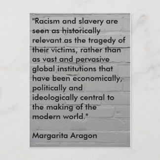 Carte Postale No Alibis - Sensibiliser les enfants au racisme