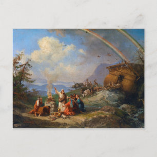 Carte Postale Noah remercie pour la Délivrance (1901)