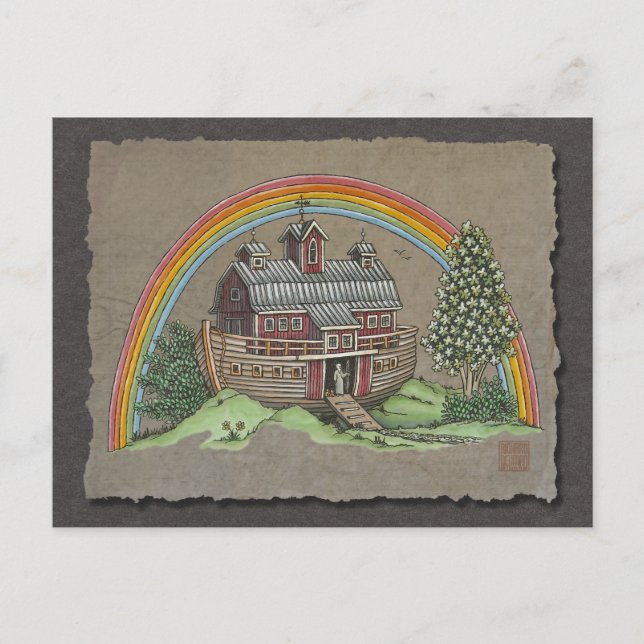 Carte Postale Noah’s Ark Barn (Devant)