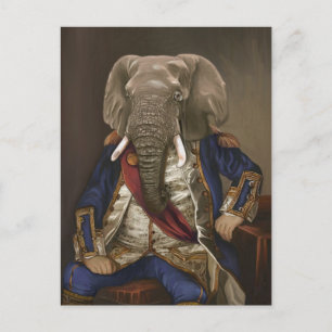 Carte Postale Noble Beasts - Dandy Elephant Poster