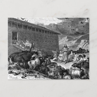 Carte Postale Noé et l'Arche