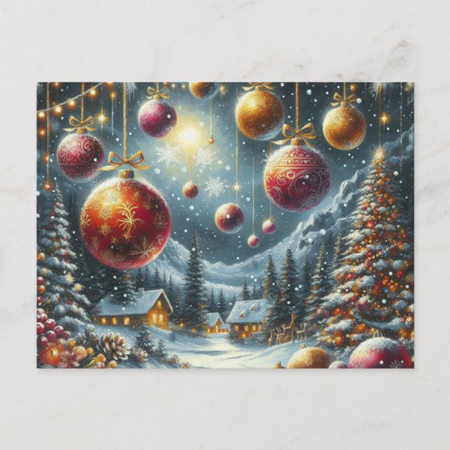 Carte Postale Noël (Devant)