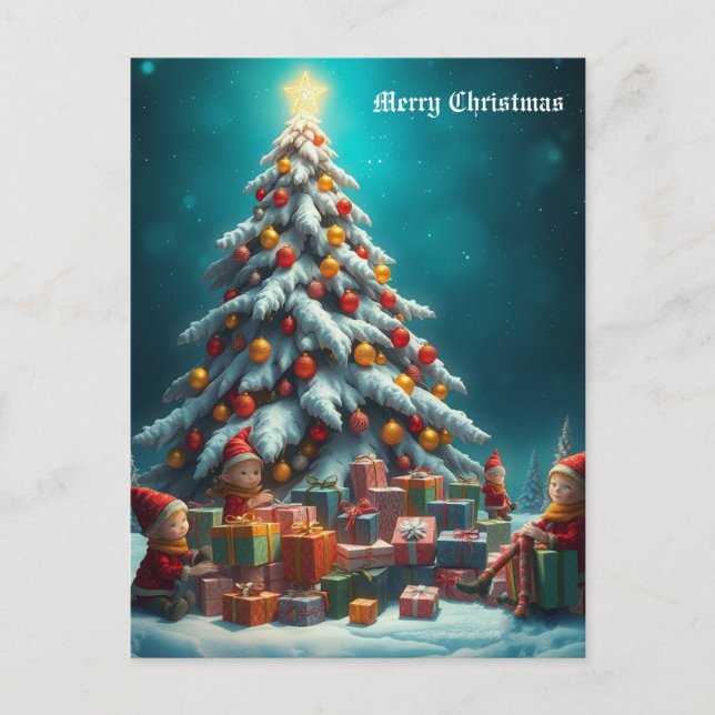 Carte Postale Noël (Devant)