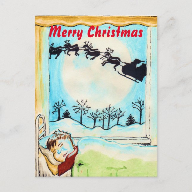 Carte postale Noël (Devant)