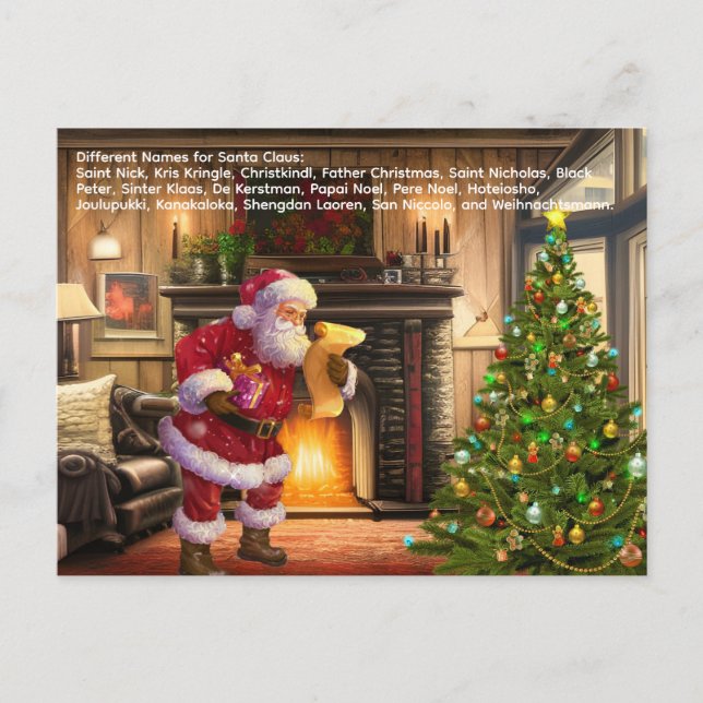 Carte Postale Noël (Devant)