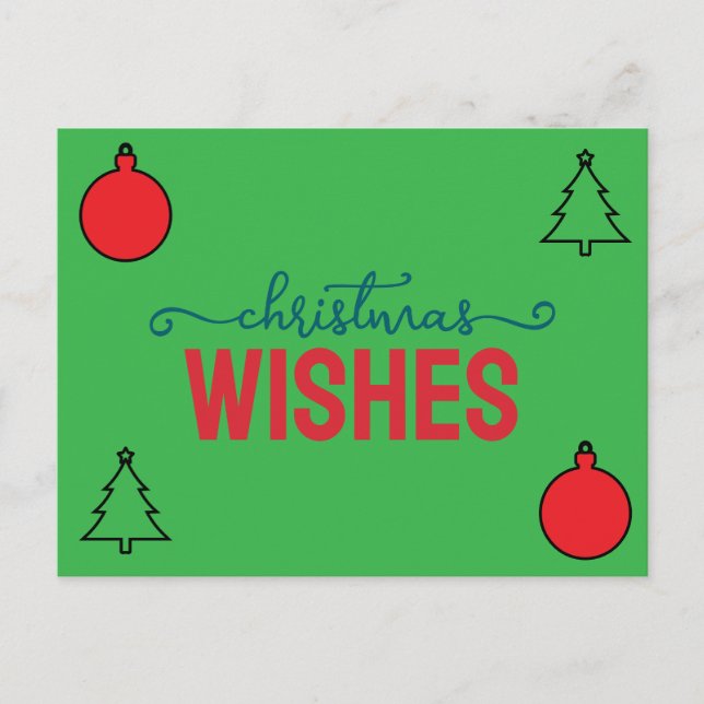 Carte Postale Noël (Devant)