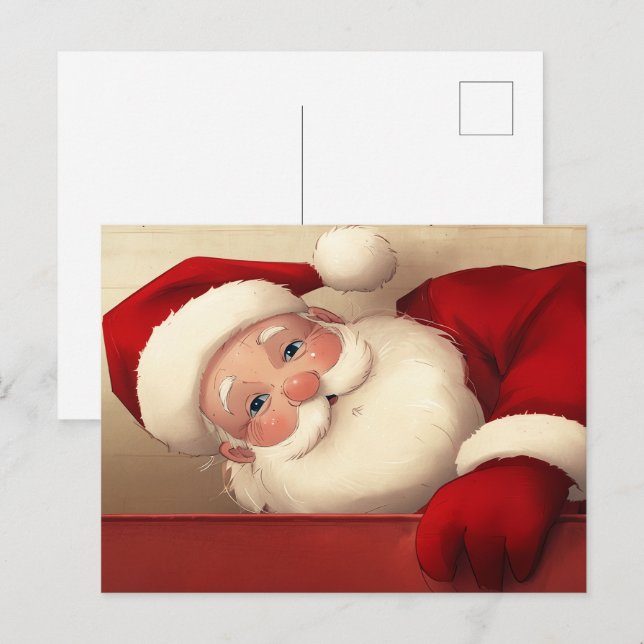 Carte Postale Noël (Devant / Derrière)