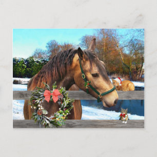 Carte Postale "Noël avec les amis"