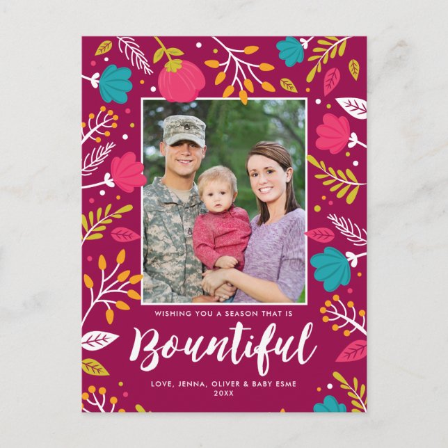 Carte postale Noël Bounty Holiday (Devant)