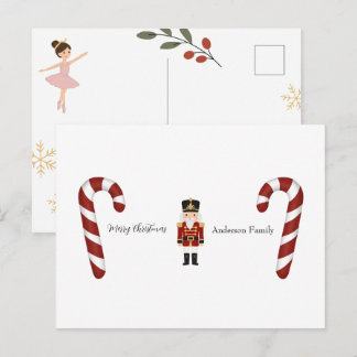 Carte Postale Noël Classique Casse-Noisette