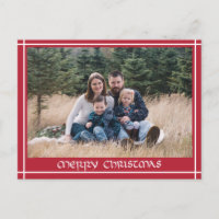 Noël de la famille de calligraphie dessinée à la m