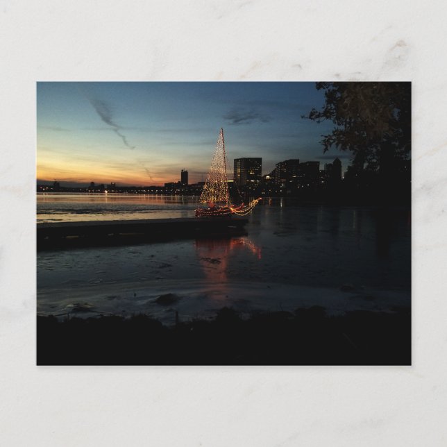 Carte Postale Noël de la Fête Charles (Devant)