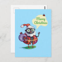 Noël de père Noël Ladybug