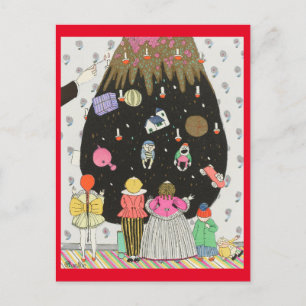 Carte Postale Noël des enfants, Charles Martin