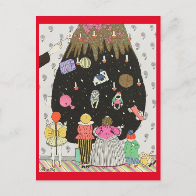 Carte Postale Noël des enfants, Charles Martin (Devant)