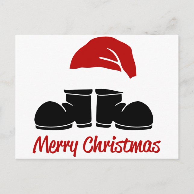 Carte Postale Noël d'hiver (Devant)