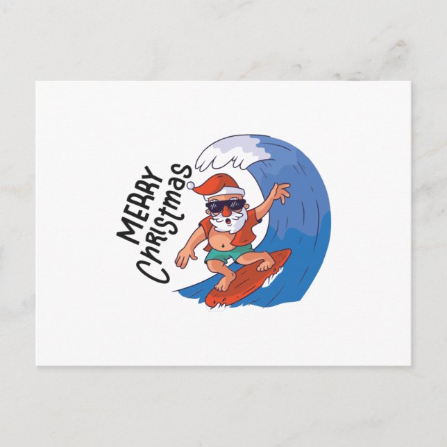 Carte Postale Noël en juillet (Devant)