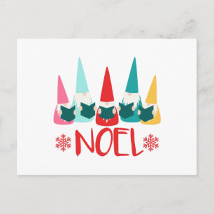 Carte Postale Noel Gnomes