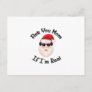 Carte Postale Noël horrible Noël moche drôle