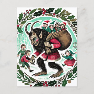 Carte Postale Noël Krampus