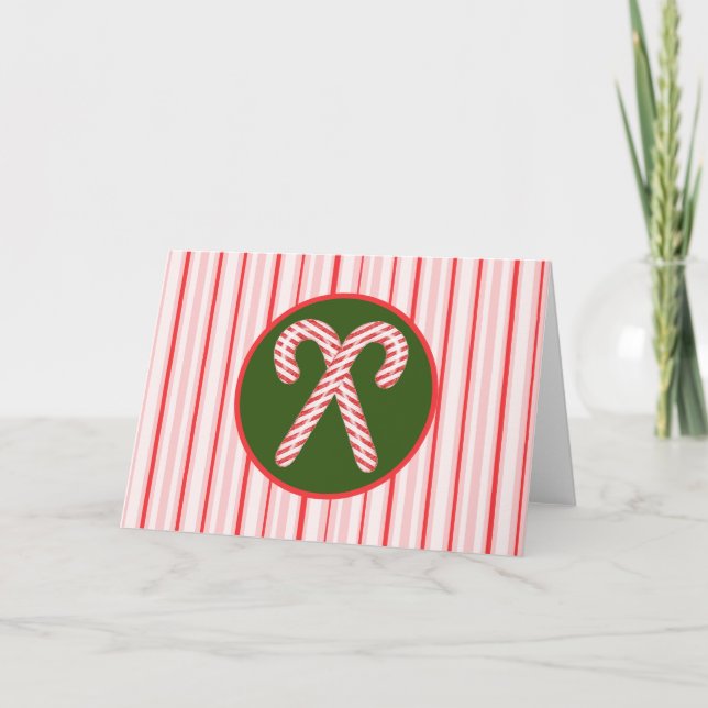 Carte postale Noël/menthe poivrée (Devant)
