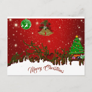 Carte Postale Noël personnalisé