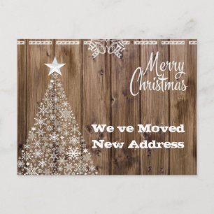 Carte Postale Noël rustique Faire-part mobile
