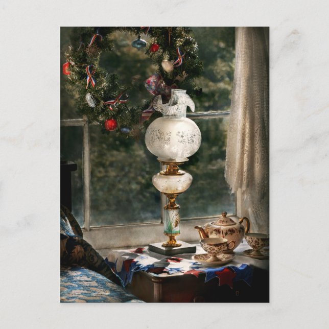 Carte Postale Noël - thé de Noël (Devant)