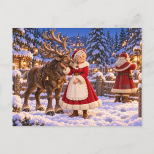 Carte postale Noël – Toujours amoureux