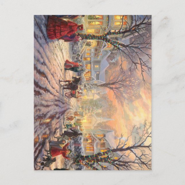 Carte Postale Noël victorien (Devant)