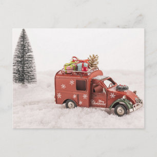 Carte Postale Noël Vintage des Fêtes  