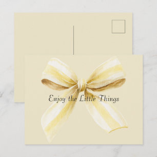 Carte Postale Nœud jaune Pina Colada