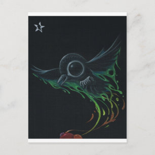 Carte Postale Noir comme ton