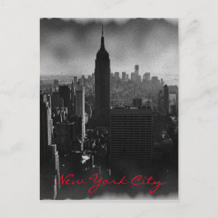 Carte Postale Noir et blanc New York City