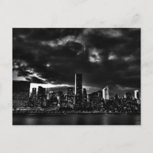 Carte Postale Noir et blanc New York City