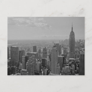 Carte Postale Noir et blanc New York City