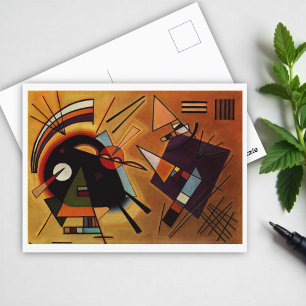 Carte Postale Noir et Violet, Kandinsky, 1923