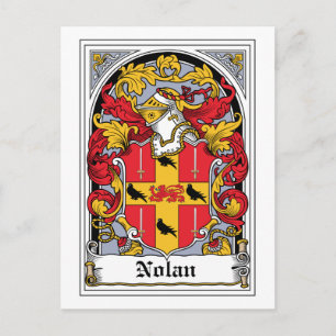 Carte Postale Nolan Family Crest