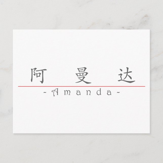 Carte Postale Nom chinois pour Amanda 20013_1.pdf (Devant)