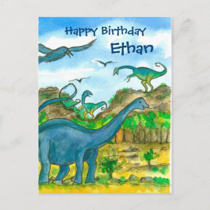 Cartes Postales Le Nom Ethan Originales Zazzle Fr