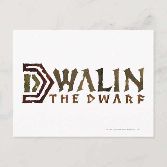 Carte Postale Nom de Dwalin (Devant)