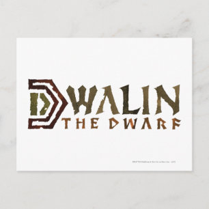 Carte Postale Nom de Dwalin