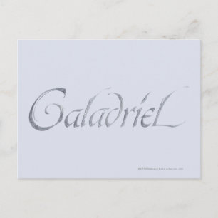 Carte Postale Nom de Galadriel Texté